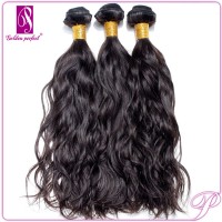 Long Length Jet Black Hair Extension Hair Manequin Head