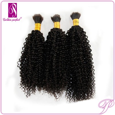 Wholesale 4a Mongolian Weave Afro Kinky Curly Hair Bulk 30 Inch